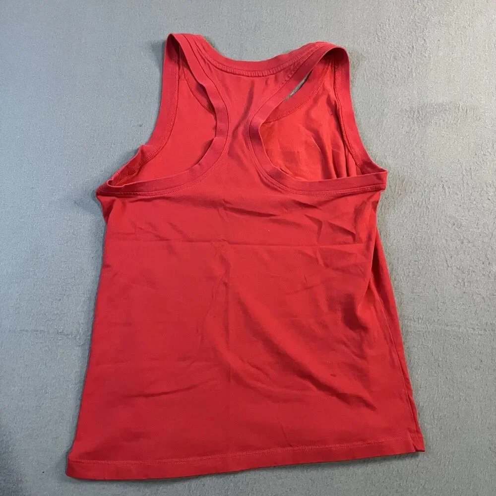 The Nike Tee Dri Fit Team USA Soccer Red Racerback Tank Top Womens Size M - Picture 7 of 9